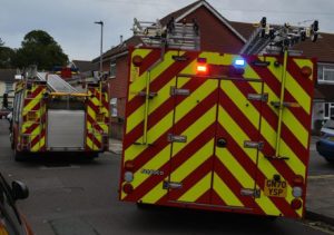 Firefighters scrambled to kitchen blaze in Netley Abbey