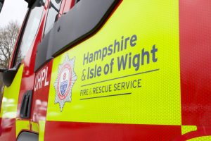 Firefighters called to tackle large property blaze on the Isle of Wight