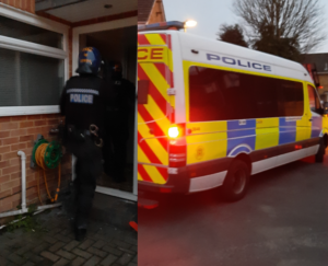 Five arrested after warrants in Yateley and Tadley