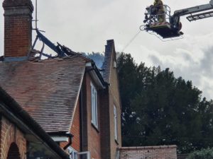 Firefighters called after smoke seen coming from roof in Old Basing